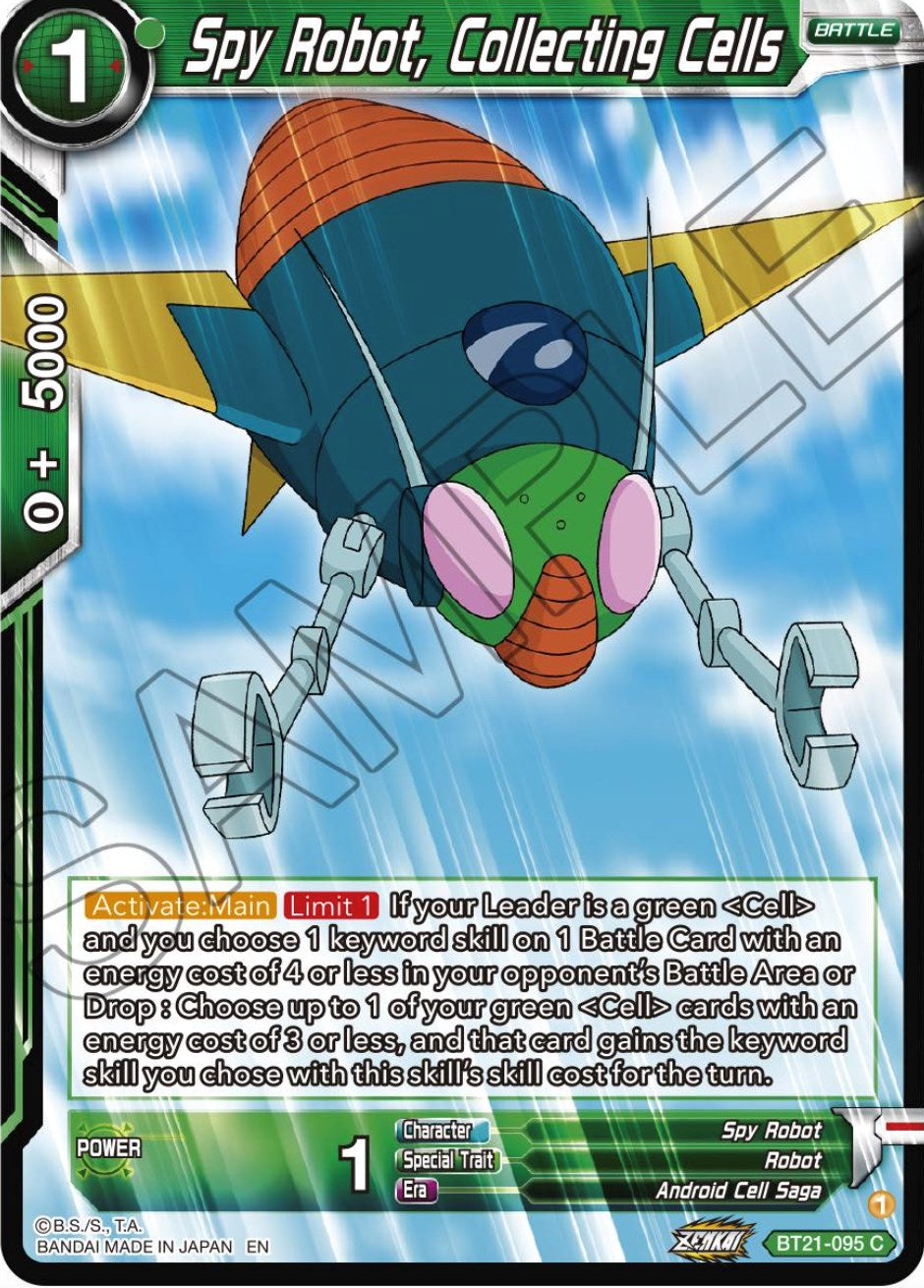 Spy Robot, Collecting Cells (BT21-095) [Wild Resurgence] | Dragon's Lair Comics and Fantasy Houston TX