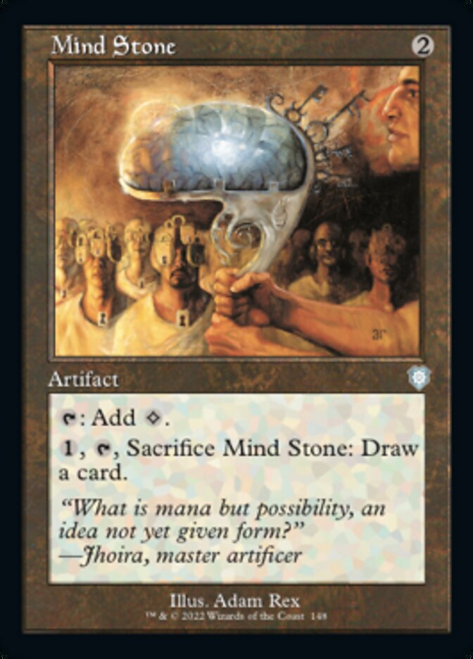 Mind Stone (Retro) [The Brothers' War Commander] | Dragon's Lair Comics and Fantasy Houston TX