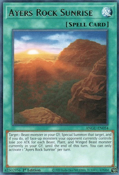Ayers Rock Sunrise (Rare) [ANGU-EN054] Rare | Dragon's Lair Comics and Fantasy Houston TX