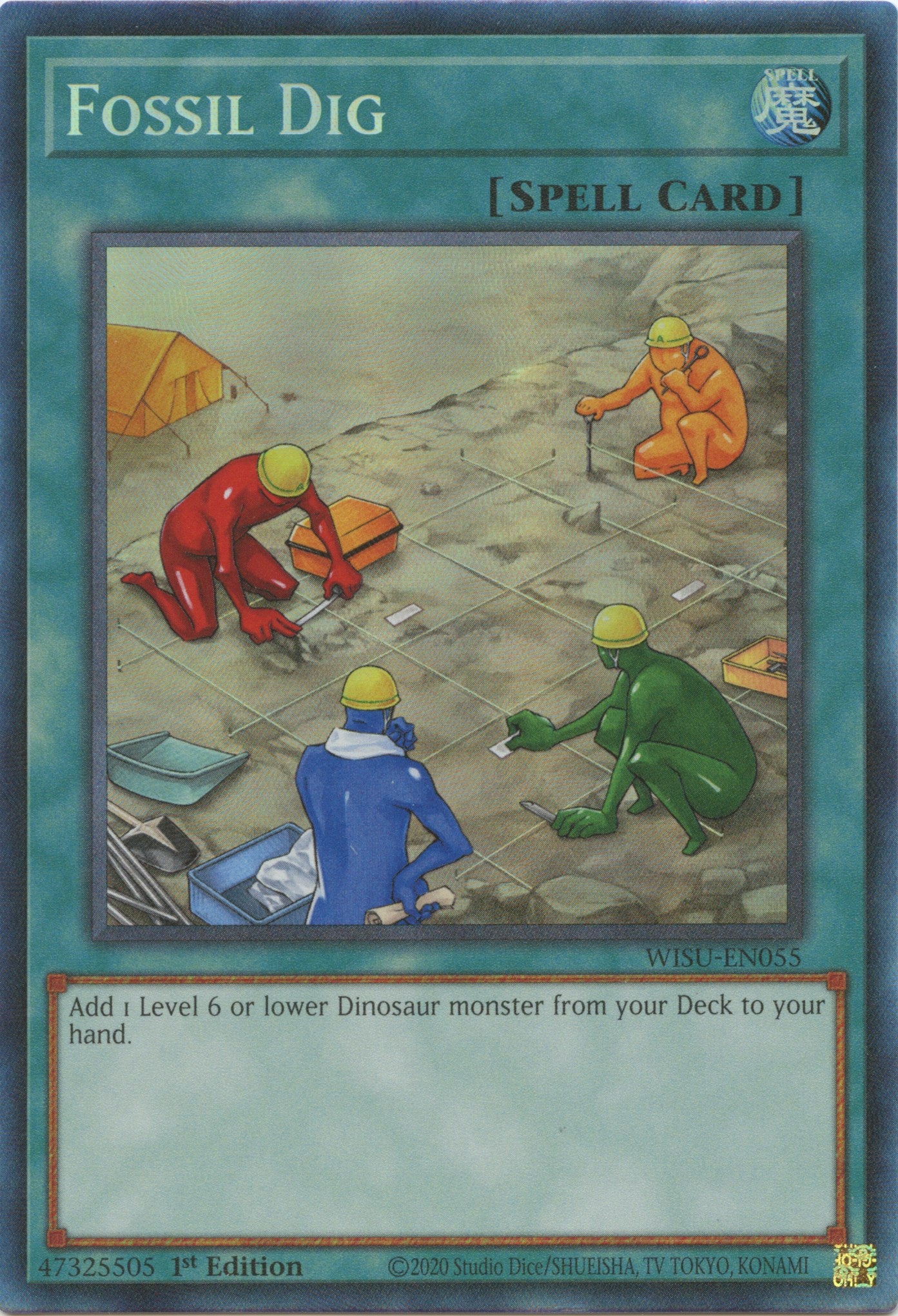 Fossil Dig [WISU-EN055] Collector's Rare | Dragon's Lair Comics and Fantasy Houston TX