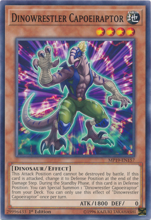 Dinowrestler Capoeiraptor [MP19-EN157] Common | Dragon's Lair Comics and Fantasy Houston TX