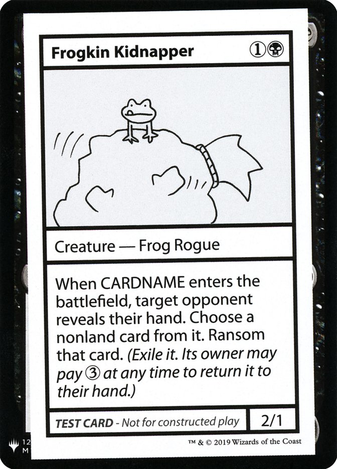 Frogkin Kidnapper [Mystery Booster Playtest Cards] | Dragon's Lair Comics and Fantasy Houston TX