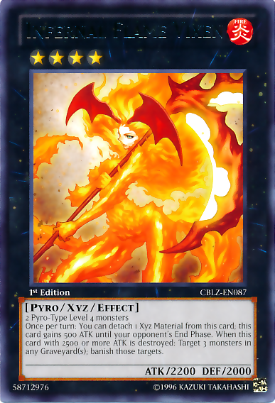 Infernal Flame Vixen [CBLZ-EN087] Rare | Dragon's Lair Comics and Fantasy Houston TX