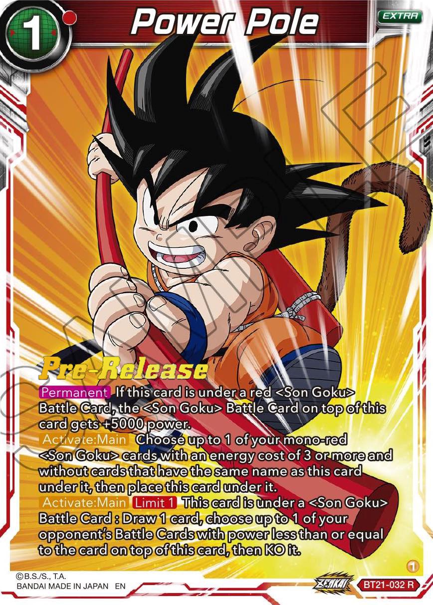 Power Pole (BT21-032) [Wild Resurgence Pre-Release Cards] | Dragon's Lair Comics and Fantasy Houston TX