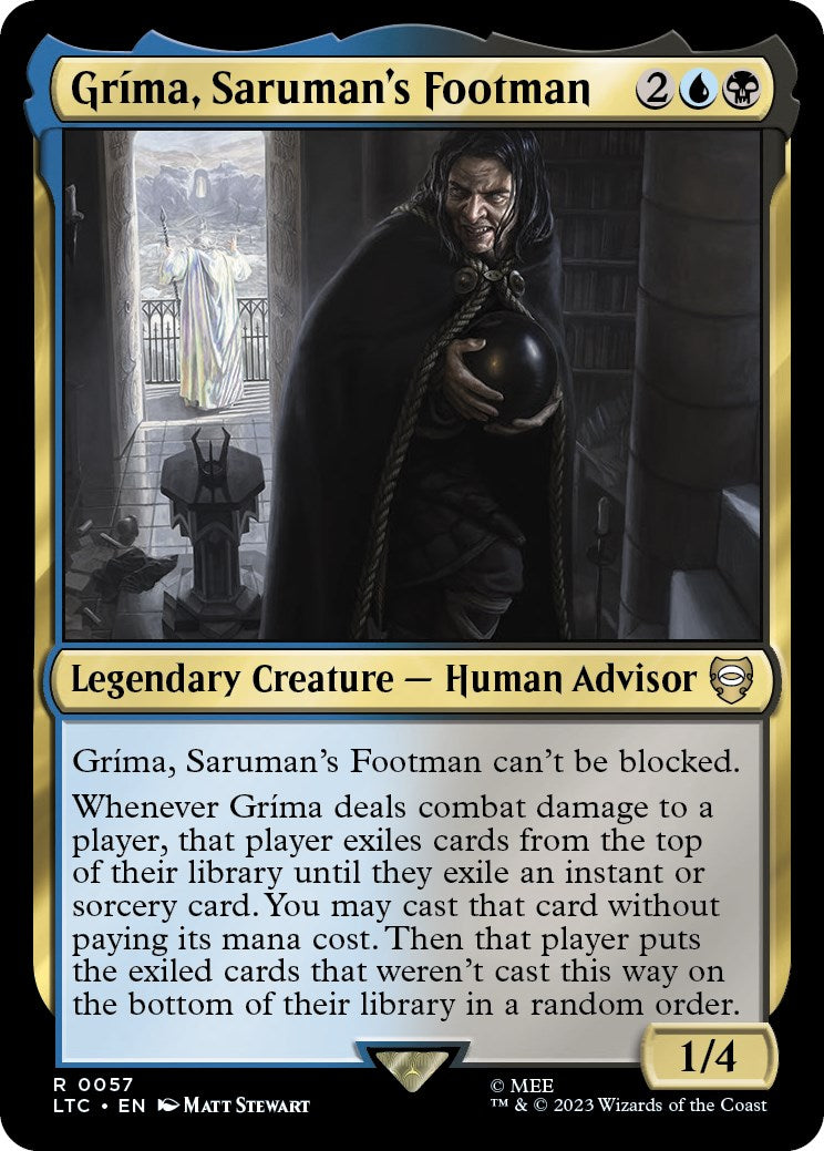 Grima, Saruman's Footman [The Lord of the Rings: Tales of Middle-Earth Commander] | Dragon's Lair Comics and Fantasy Houston TX