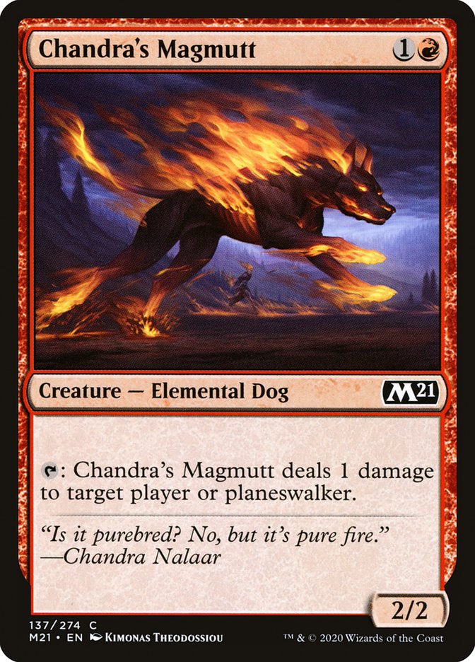 Chandra's Magmutt [Core Set 2021] | Dragon's Lair Comics and Fantasy Houston TX