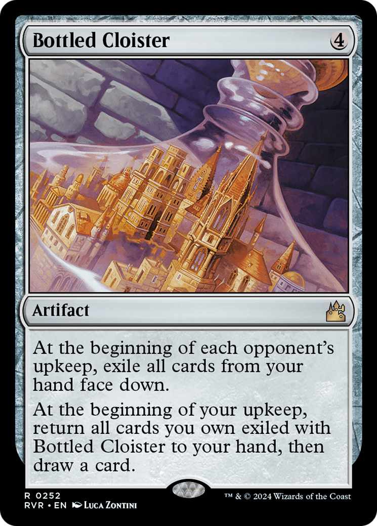Bottled Cloister [Ravnica Remastered] | Dragon's Lair Comics and Fantasy Houston TX