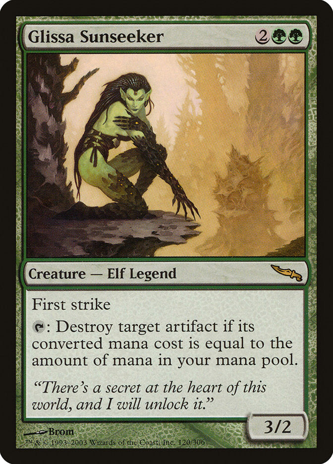 Glissa Sunseeker [Mirrodin] | Dragon's Lair Comics and Fantasy Houston TX