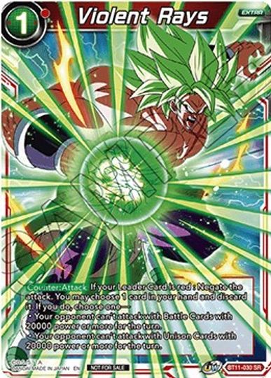 Violent Rays (BT11-030) [Tournament Promotion Cards] | Dragon's Lair Comics and Fantasy Houston TX
