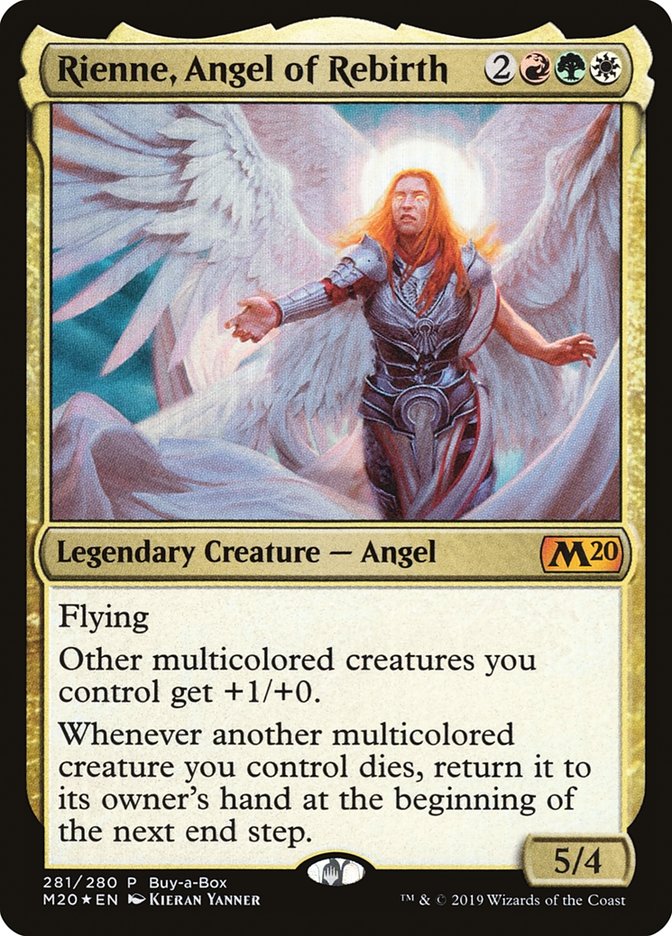 Rienne, Angel of Rebirth (Buy-A-Box) [Core Set 2020] | Dragon's Lair Comics and Fantasy Houston TX