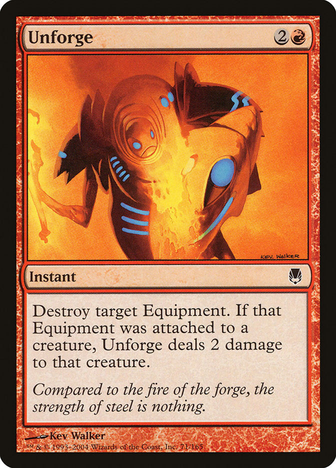 Unforge [Darksteel] | Dragon's Lair Comics and Fantasy Houston TX