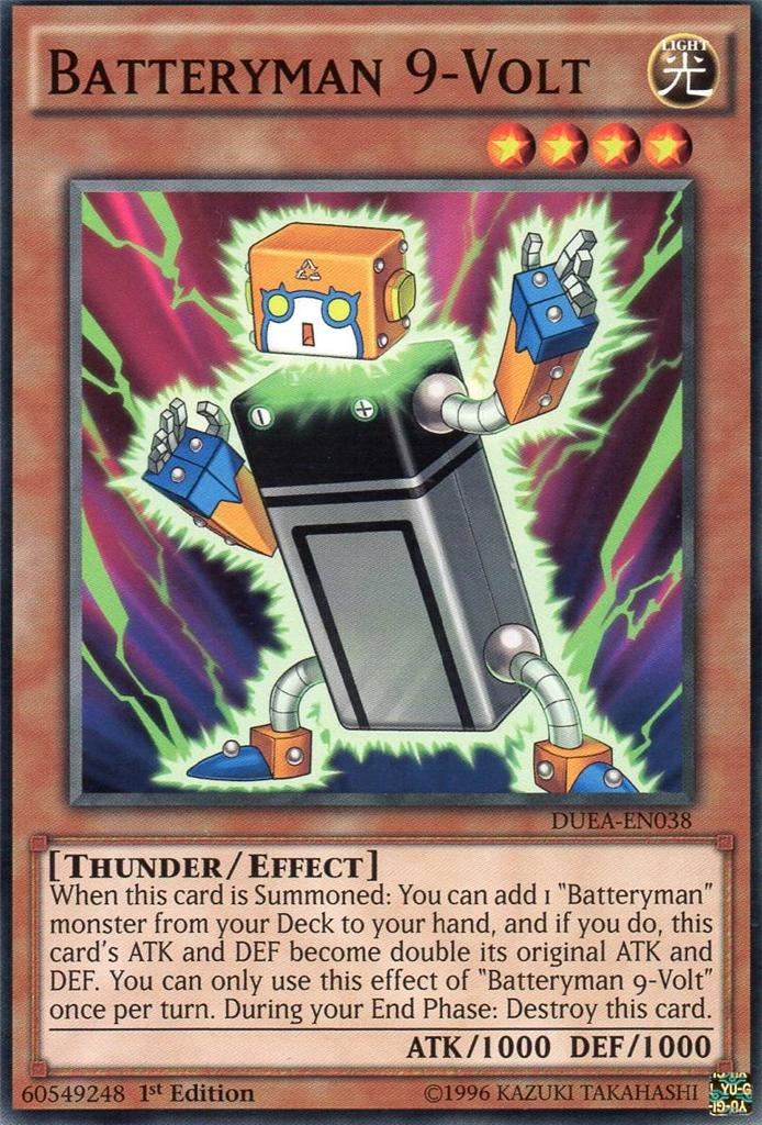 Batteryman 9-Volt [DUEA-EN038] Common | Dragon's Lair Comics and Fantasy Houston TX