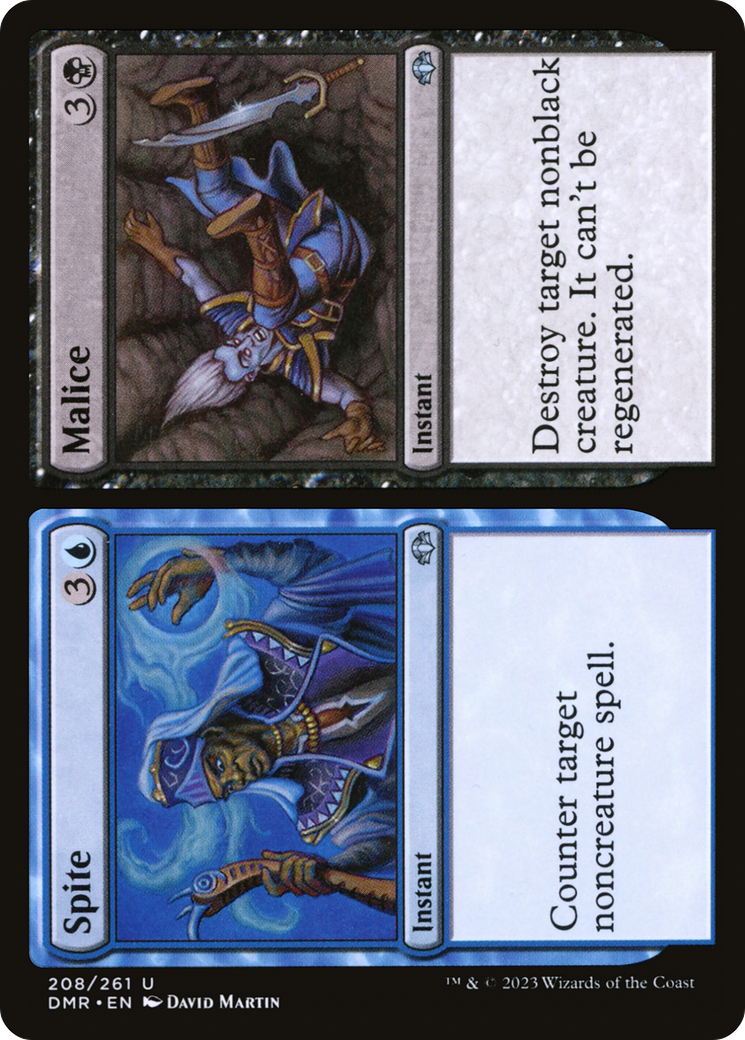 Spite // Malice [Dominaria Remastered] | Dragon's Lair Comics and Fantasy Houston TX