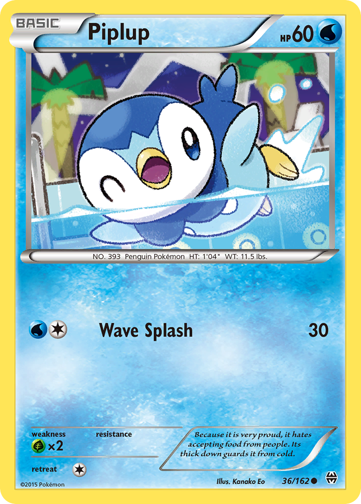 Piplup (36/162) [XY: BREAKthrough] | Dragon's Lair Comics and Fantasy Houston TX