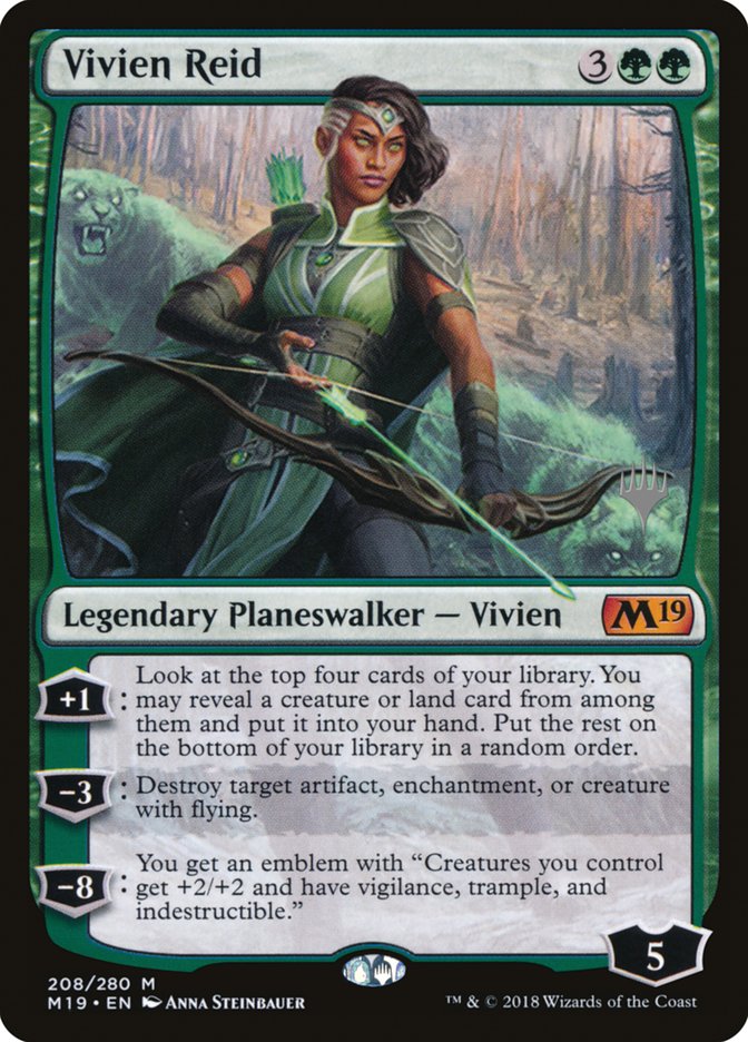 Vivien Reid (Promo Pack) [Core Set 2019 Promos] | Dragon's Lair Comics and Fantasy Houston TX
