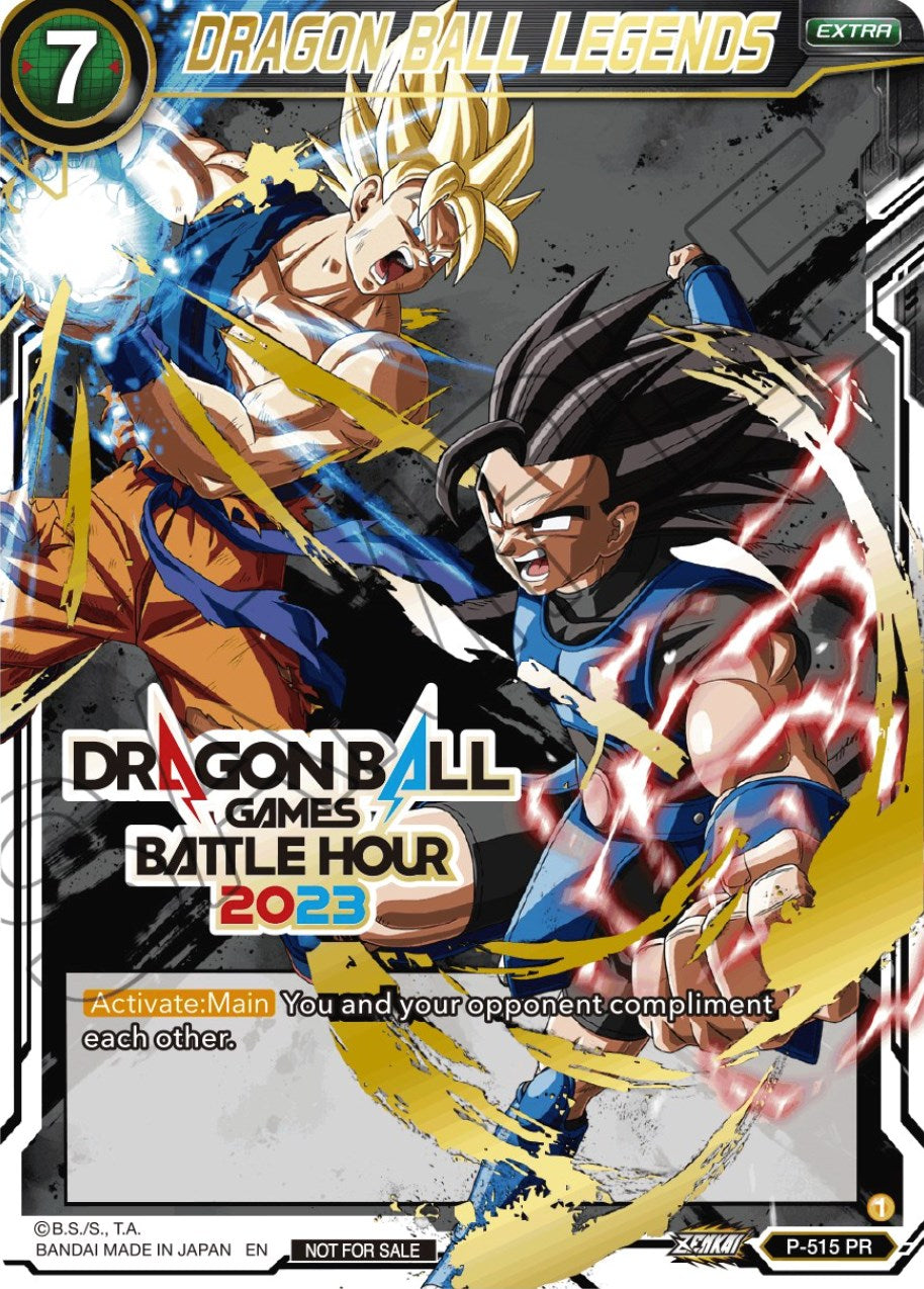 DRAGON BALL LEGENDS (Dragon Ball Games Battle Hour 2023 Promo Card Set) (P-515) [Promotion Cards] | Dragon's Lair Comics and Fantasy Houston TX