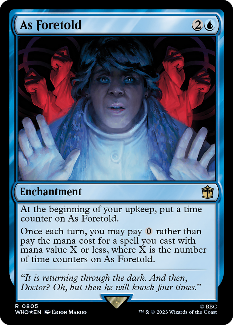 As Foretold (Surge Foil) [Doctor Who] | Dragon's Lair Comics and Fantasy Houston TX
