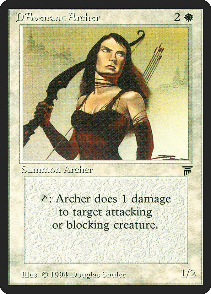 D'Avenant Archer [Legends] | Dragon's Lair Comics and Fantasy Houston TX