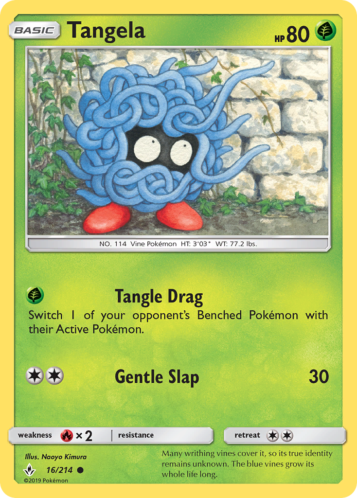 Tangela (16/214) [Sun & Moon: Unbroken Bonds] | Dragon's Lair Comics and Fantasy Houston TX
