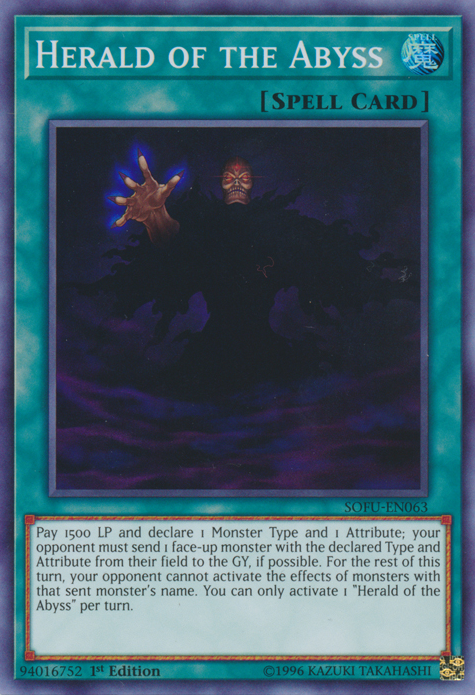 Herald of the Abyss [SOFU-EN063] Super Rare | Dragon's Lair Comics and Fantasy Houston TX