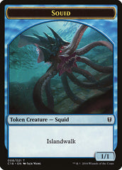 Soldier // Squid Double-Sided Token [Commander 2016 Tokens] | Dragon's Lair Comics and Fantasy Houston TX