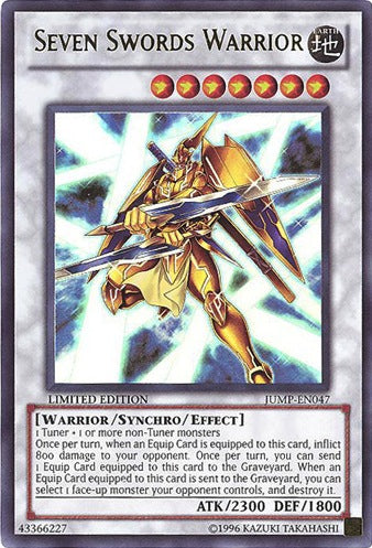 Seven Swords Warrior [JUMP-EN047] Ultra Rare | Dragon's Lair Comics and Fantasy Houston TX