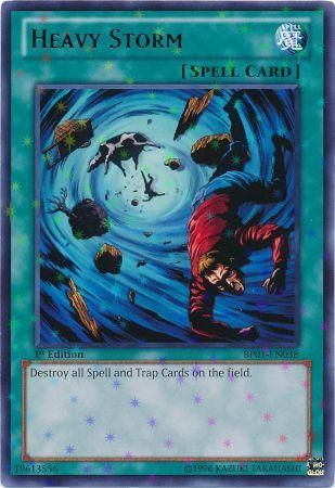 Heavy Storm [BP01-EN038] Starfoil Rare | Dragon's Lair Comics and Fantasy Houston TX