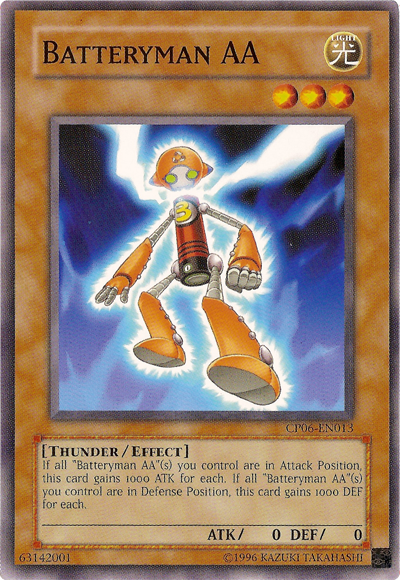 Batteryman AA [CP06-EN013] Common | Dragon's Lair Comics and Fantasy Houston TX