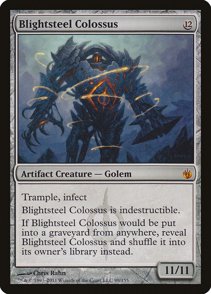 Blightsteel Colossus [Mirrodin Besieged] | Dragon's Lair Comics and Fantasy Houston TX