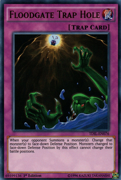 Floodgate Trap Hole [TDIL-EN076] Ultra Rare | Dragon's Lair Comics and Fantasy Houston TX