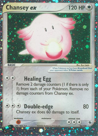 Chansey ex (96/109) [EX: Ruby & Sapphire] | Dragon's Lair Comics and Fantasy Houston TX