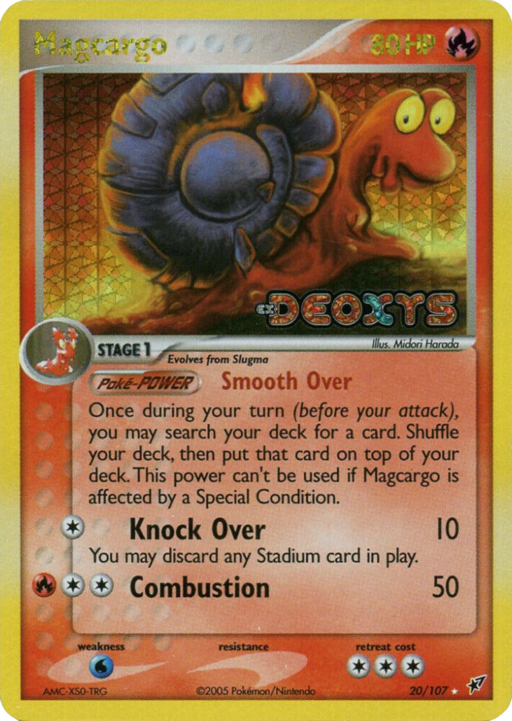 Magcargo (20/107) (Stamped) [EX: Deoxys] | Dragon's Lair Comics and Fantasy Houston TX