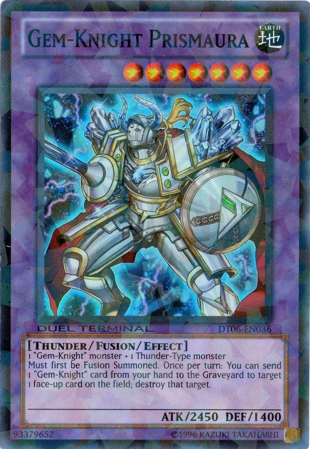 Gem-Knight Prismaura [DT06-EN036] Super Rare | Dragon's Lair Comics and Fantasy Houston TX