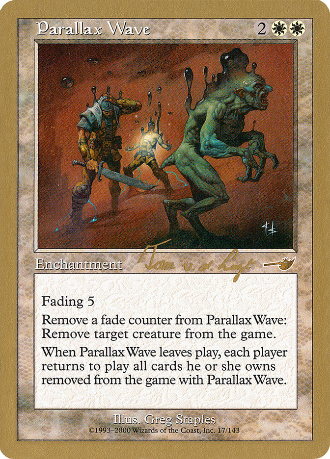 Parallax Wave (Tom van de Logt) [World Championship Decks 2000] | Dragon's Lair Comics and Fantasy Houston TX
