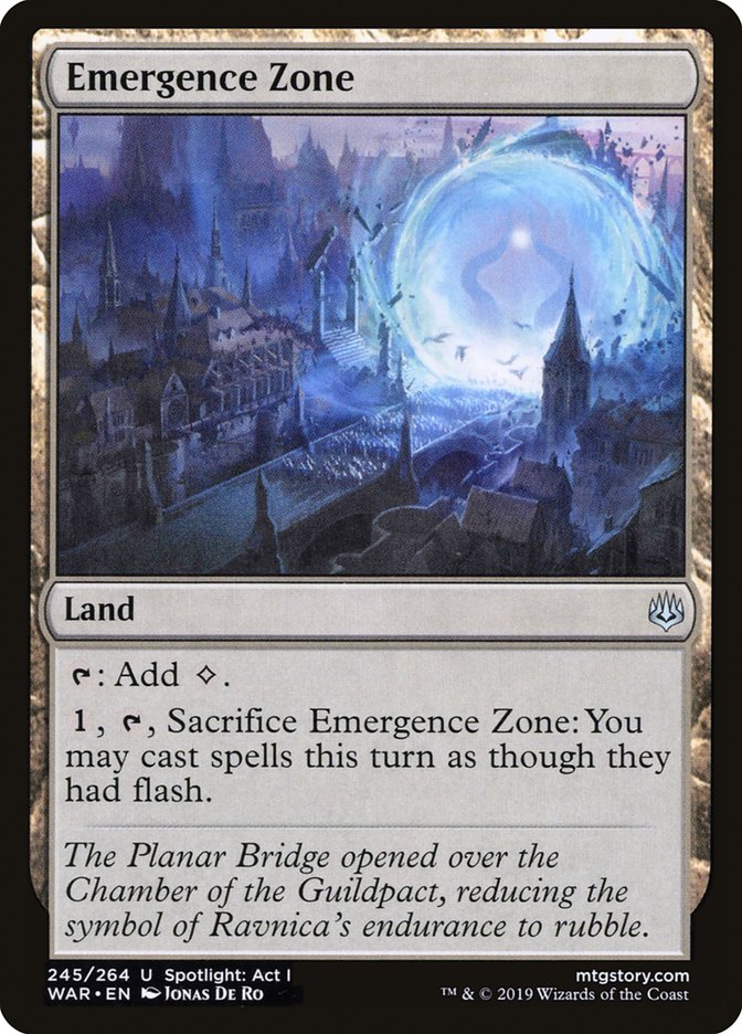 Emergence Zone [War of the Spark] | Dragon's Lair Comics and Fantasy Houston TX