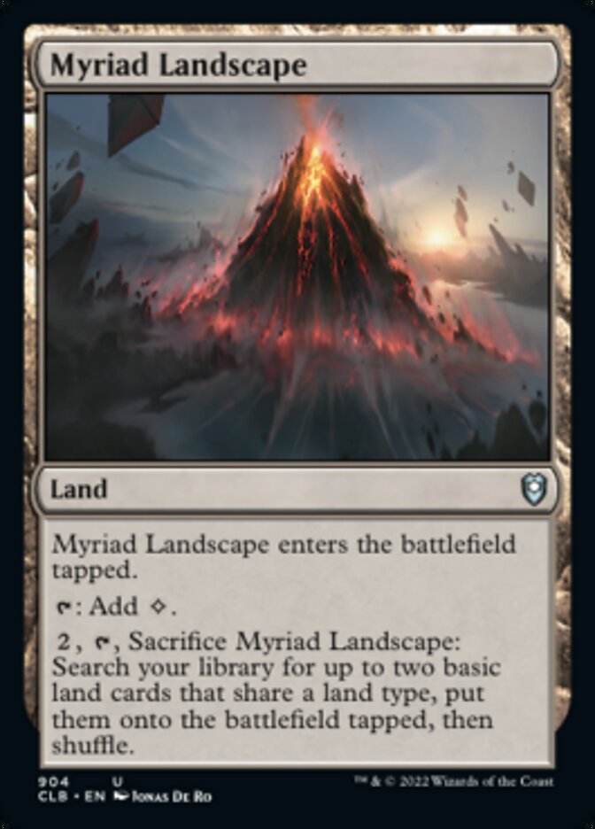 Myriad Landscape [Commander Legends: Battle for Baldur's Gate] | Dragon's Lair Comics and Fantasy Houston TX