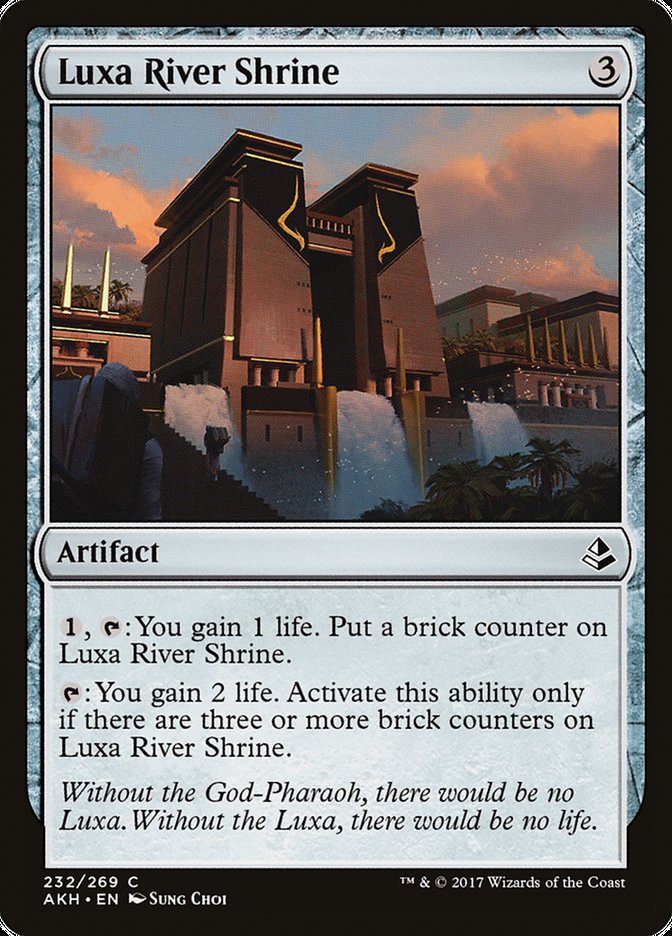 Luxa River Shrine [Amonkhet] | Dragon's Lair Comics and Fantasy Houston TX