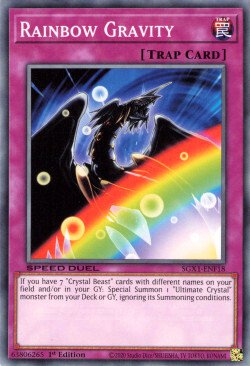 Rainbow Gravity [SGX1-ENF18] Common | Dragon's Lair Comics and Fantasy Houston TX