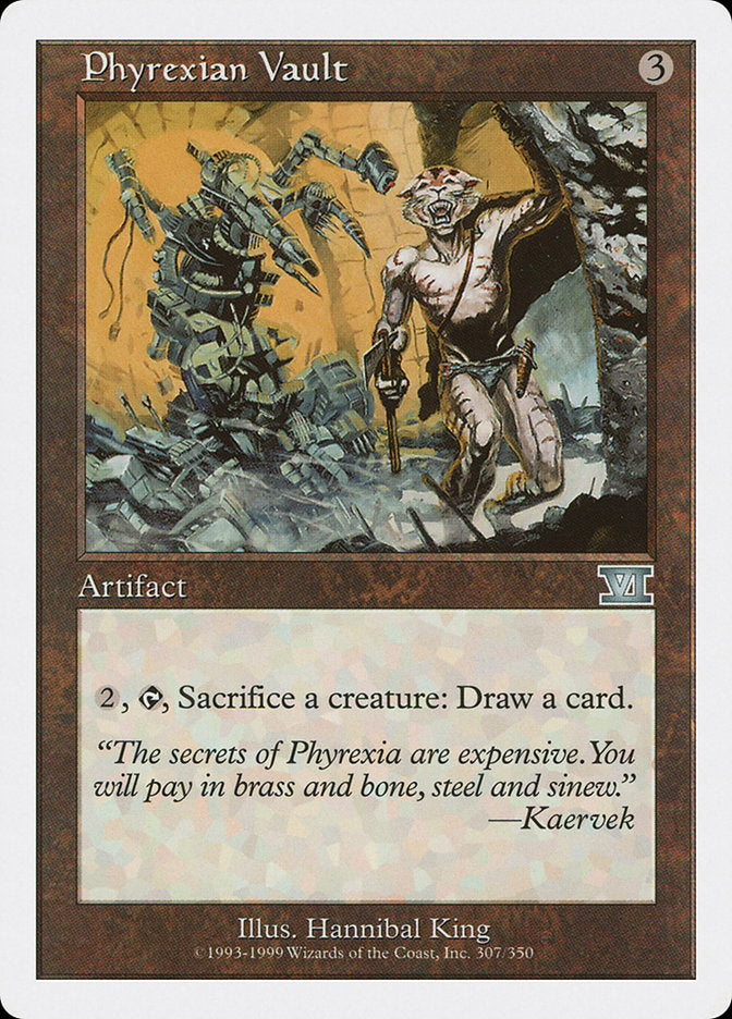 Phyrexian Vault [Classic Sixth Edition] | Dragon's Lair Comics and Fantasy Houston TX