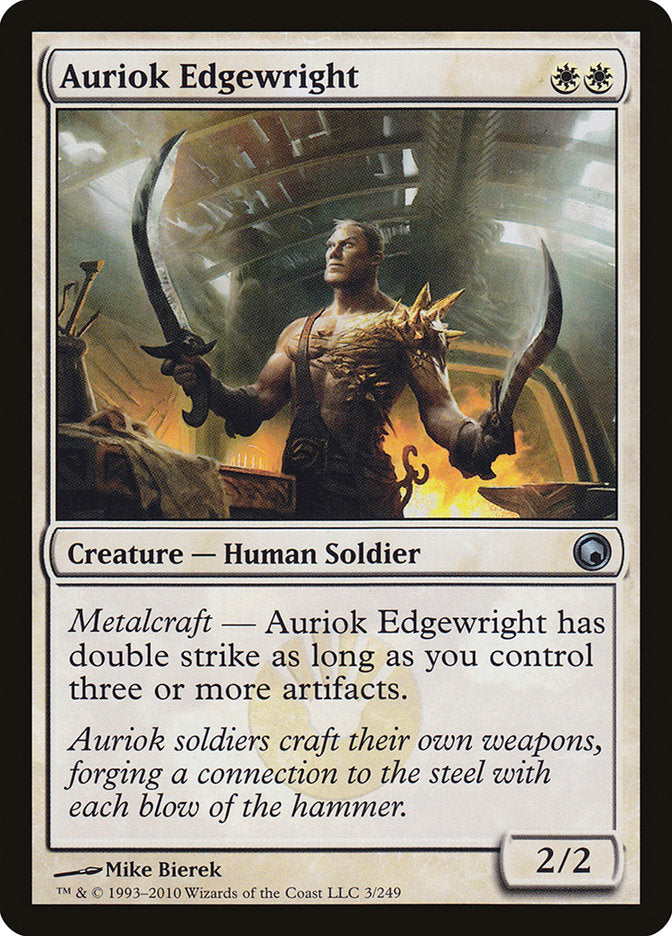 Auriok Edgewright [Scars of Mirrodin] | Dragon's Lair Comics and Fantasy Houston TX