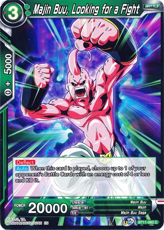 Majin Buu, Looking for a Fight (BT11-082) [Vermilion Bloodline] | Dragon's Lair Comics and Fantasy Houston TX