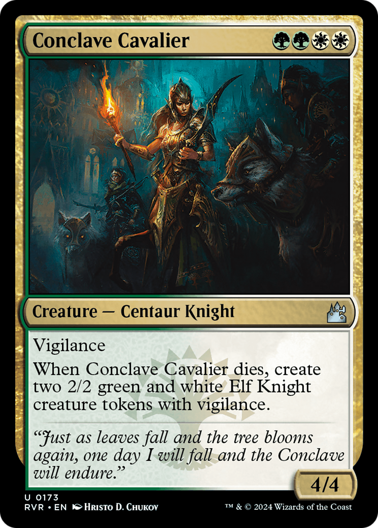 Conclave Cavalier [Ravnica Remastered] | Dragon's Lair Comics and Fantasy Houston TX