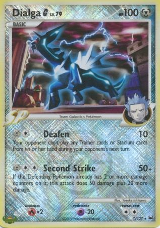 Dialga G (7/127) (League Promo) [Platinum: Base Set] | Dragon's Lair Comics and Fantasy Houston TX