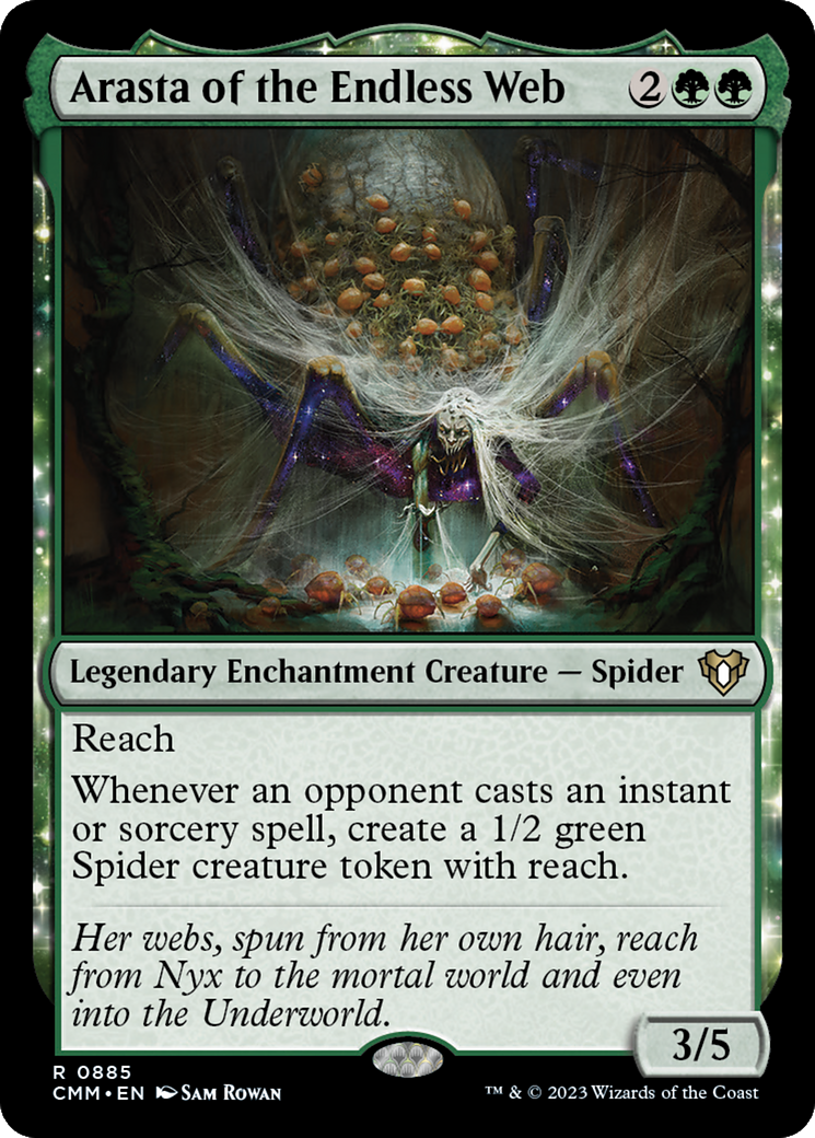 Arasta of the Endless Web [Commander Masters] | Dragon's Lair Comics and Fantasy Houston TX