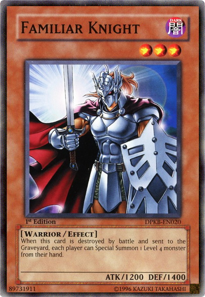 Familiar Knight [DPKB-EN020] Common | Dragon's Lair Comics and Fantasy Houston TX