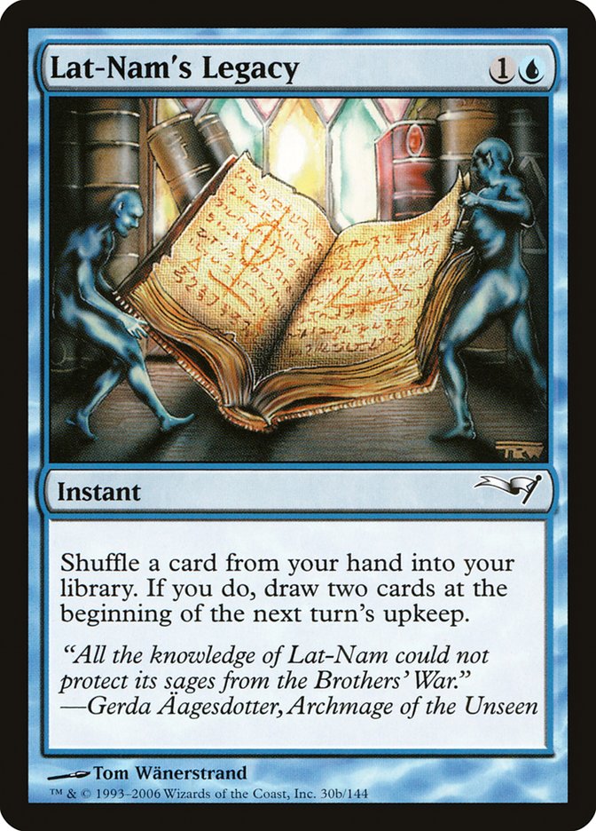 Lat-Nam's Legacy [Coldsnap Theme Decks] | Dragon's Lair Comics and Fantasy Houston TX