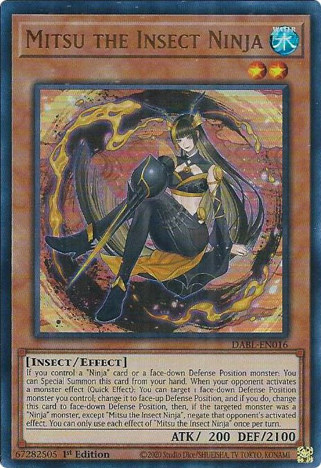 Mitsu the Insect Ninja [DABL-EN016] Ultra Rare | Dragon's Lair Comics and Fantasy Houston TX