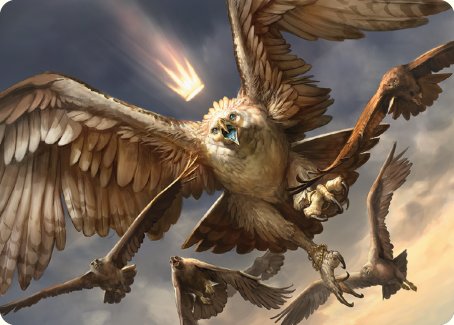 Gwaihir, Greatest of the Eagles Art Card [The Lord of the Rings: Tales of Middle-earth Art Series] | Dragon's Lair Comics and Fantasy Houston TX