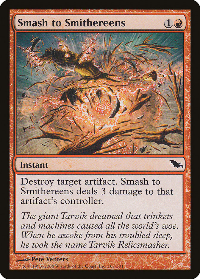 Smash to Smithereens [Shadowmoor] | Dragon's Lair Comics and Fantasy Houston TX