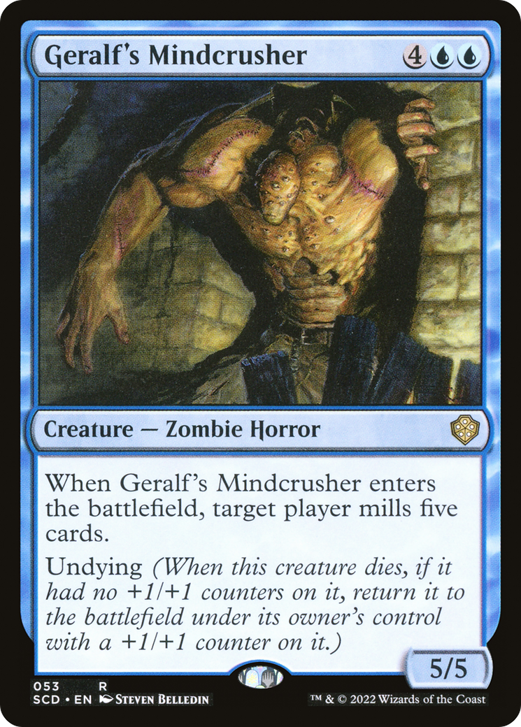 Geralf's Mindcrusher [Starter Commander Decks] | Dragon's Lair Comics and Fantasy Houston TX